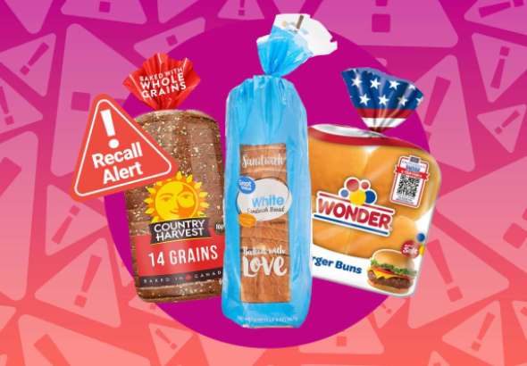Great Value, Wonder and More Bread Recalled in Canada